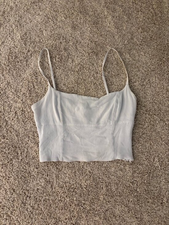 Aritzia Tops - Wilfred (Aritzia) Linen Cropped Tank Top